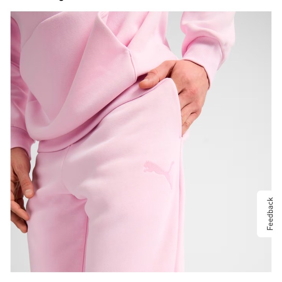 Light pink puma sweatpants - Picture 3 of 4